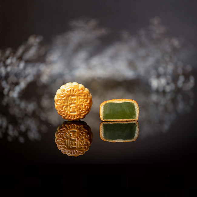 Mini Moon Cakes - Pandan