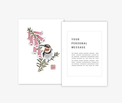 Western Spinebill Gift Card with &lt;p&gt;Personalised Message Service&lt;/p&gt;
