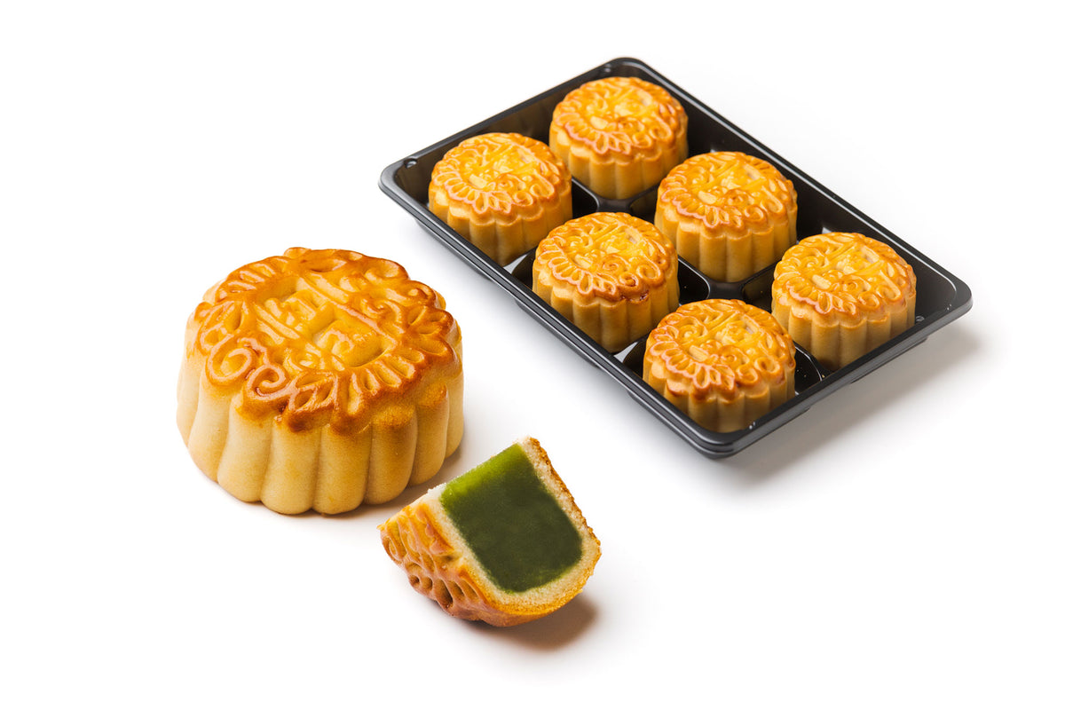 Mini Moon Cakes - Pandan